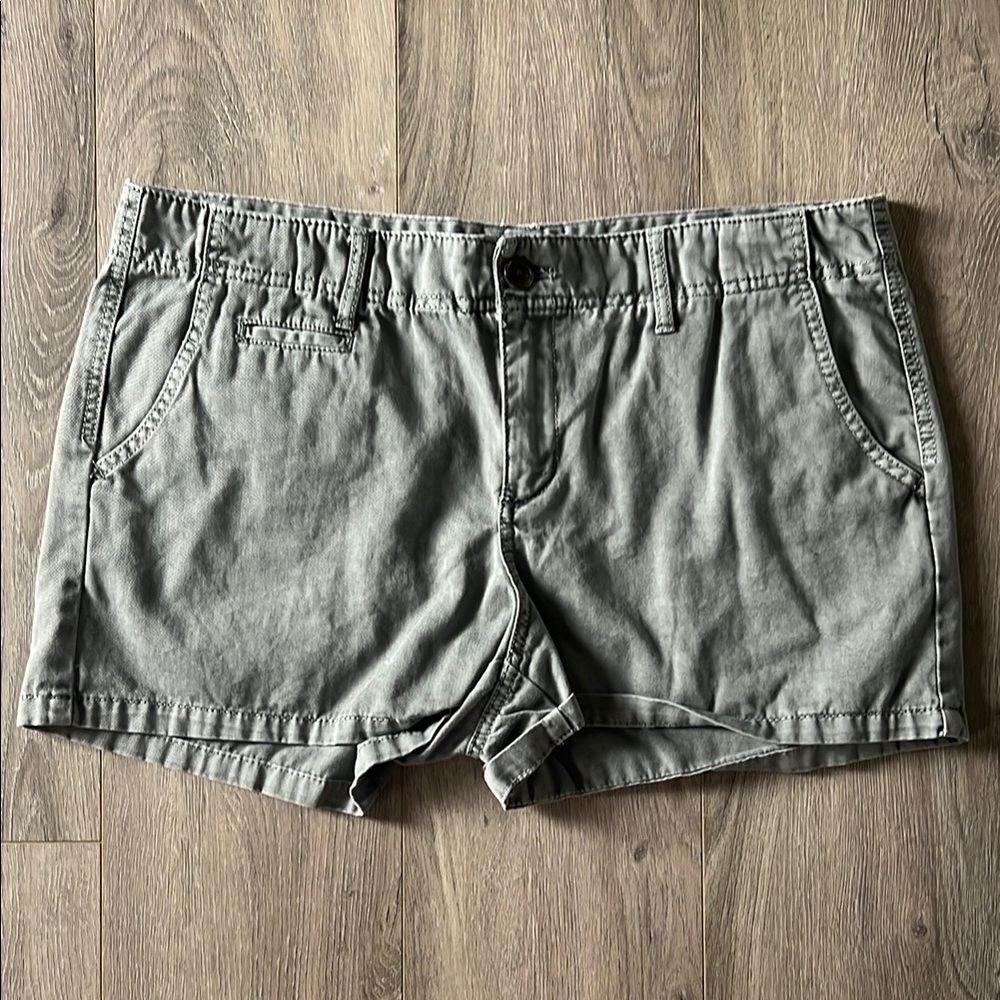 Merona Gray Cargo Shorts Lightweight Casual